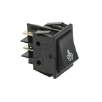 Black Bipolar Switch 16A 250V LF1319605