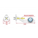 EXPOBAR DIAMANT - EB61 - ELEN 2 Group Heating Element 3000W 230V  